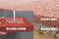 透水混凝土施工工藝和工作原理、透水混凝土價格及套什么定