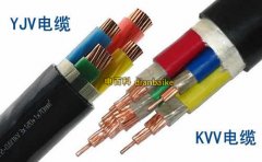 yjv與kvv電纜區別及如何選型？電力電纜與控制電纜用途分別有
